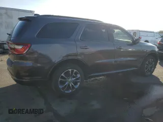 2020 Dodge Durango GT with VIN 1C4RDJDG2LC162899, listed as a Copart auction lot 43514225 with 51,467 mi miles and Salvage title. Bid and sale history available at DreamBid. Image 3.