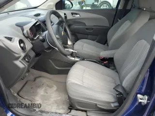 2014 Chevrolet Sonic LT with VIN 1G1JC5SB3E4141502, listed as a Copart auction lot 47993125 with Not Provided miles and Salvage Title. Bid and sale history available at DreamBid. Image 7.