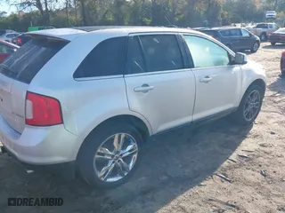 2011 Ford Edge Limited with VIN 2FMDK3KC1BBA55736, listed as a IAAI auction lot 40842361 with 156,697 mi miles. Bid and sale history available at carsss.com. Image 4.