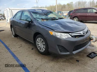 2014 Toyota Camry L with VIN 4T1BF1FK0EU424019, listed as a Copart auction lot 53088585 with 185,010 mi miles and Salvage Title. Bid and sale history available at DreamBid. Image 4.