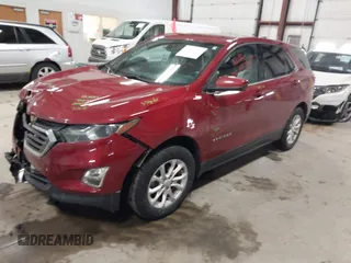 2020 Chevrolet Equinox LT with VIN 3GNAXUEVXLL124710, listed as a IAAI auction lot 41453262 with 70,687 mi miles. Bid and sale history available at carsss.com. Image 17.