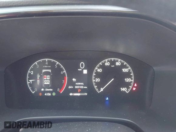 2025 Honda CR-V EX with VIN 2HKRS4H40SH404535, listed as a IAAI auction lot 40948382 with 5,102 mi miles and . Bid and sale history available at DreamBid. Image 7.