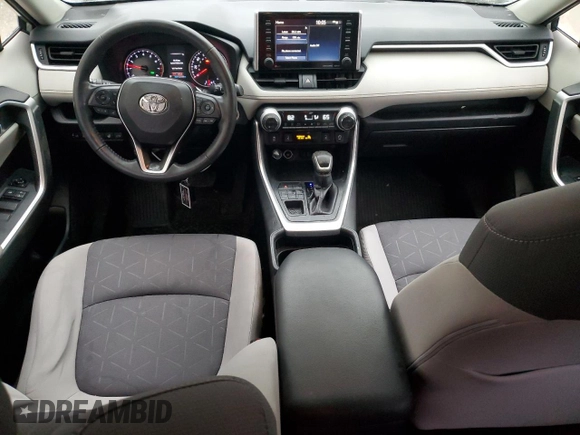2020 Toyota RAV4 XLE with VIN JTMP1RFV4LD048990, listed as a Copart auction lot 85850564 with 122,230 mi miles and Salvage Title. Bid and sale history available at carsss.com. Image 8.