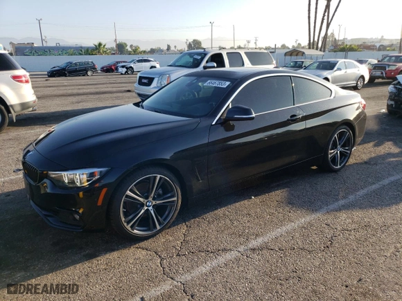 2020 BMW 4 Series 430i with VIN WBA4W3C04LFH07746, listed as a Copart auction lot 66467853 with 45,979 mi miles. Bid and sale history available at carsss.com. Image 1.