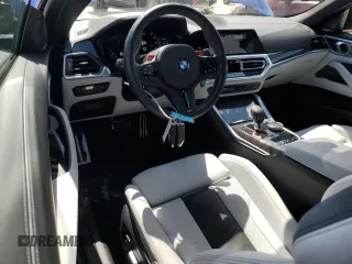 2023 BMW M4 Competition xDrive with VIN WBS33BA0XPCM13463, listed as a Copart auction lot 55806474 with 9,159 mi miles and Salvage Title. Bid and sale history available at carsss.com. Image 8.