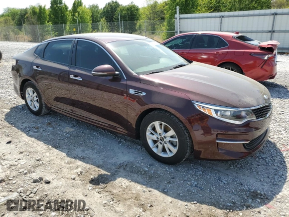 2017 Kia Optima LX with VIN 5XXGT4L39HG159354, listed as a Copart auction lot 51959355 with 61,061 mi miles and Salvage title. Bid and sale history available at DreamBid. Image 4.