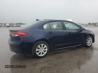2024 Toyota Corolla LE with VIN 5YFB4MDE4RP094591, listed as a Copart auction lot 57580155 with 16,134 mi miles and Clean title. Bid and sale history available at DreamBid. Image 3.