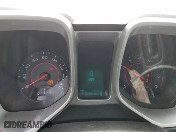 2013 Chevrolet Camaro LT with VIN 2G1FC3D37D9242621, listed as a Copart auction lot 58828725 with 139,648 mi miles and Salvage title. Bid and sale history available at DreamBid. Image 9.