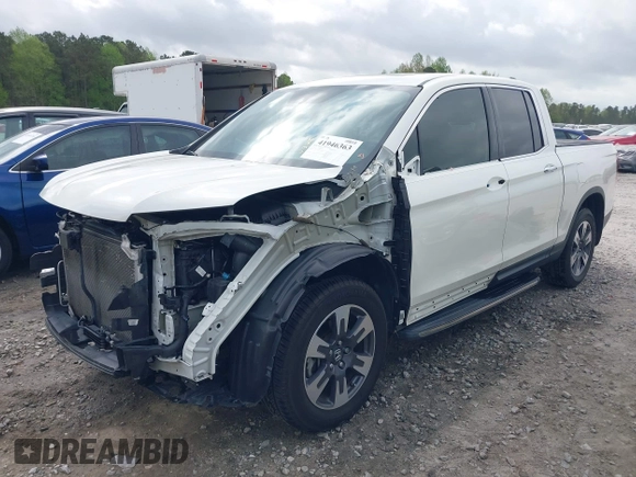 2019 Honda Ridgeline RTL-E with VIN 5FPYK3F78KB018356, listed as a IAAI auction lot 41946363 with 61,472 mi miles and . Bid and sale history available at DreamBid. Image 18.