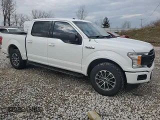 2018 Ford F-150 XL with VIN 1FTEW1EP2JFA71361, listed as a Copart auction lot 50541025 with 256,365 mi miles and Clean Title. Bid and sale history available at carsss.com. Image 4.