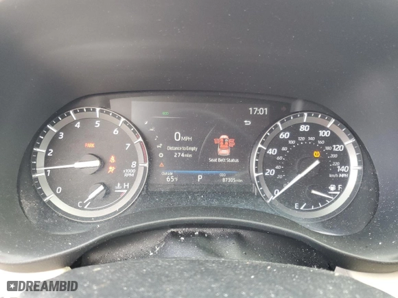 2020 Toyota Highlander XLE with VIN 5TDHZRBH2LS014340, listed as a Copart auction lot 50123595 with 87,305 mi miles and Non Repairable. Bid and sale history available at carsss.com. Image 9.