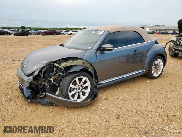 2019 Volkswagen Beetle S with VIN 3VW5DAAT1KM510718, listed as a Copart auction lot 58332605 with Not provided miles and Salvage title. Bid and sale history available at DreamBid. Image 1.