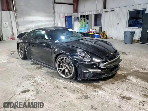 2023 Porsche 911 GT3 with VIN WP0AC2A94PS270884, listed as a Copart auction lot 80861614 with 43,830 mi miles and Salvage Title. Bid and sale history available at carsss.com. Image 11.