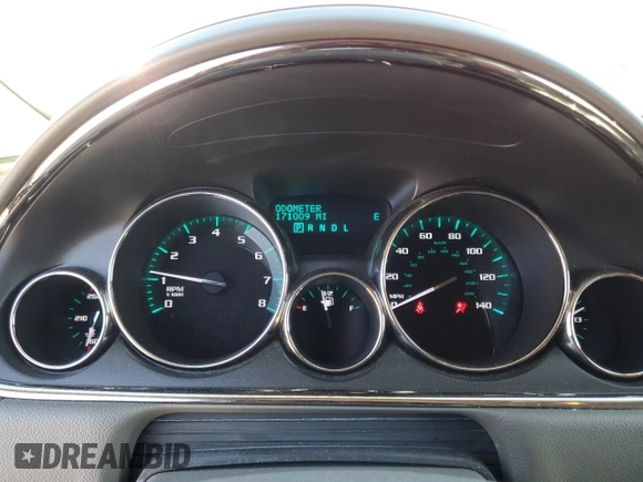 2013 Buick Enclave Leather with VIN 5GAKRCKD1DJ246752, listed as a Copart auction lot 47741535 with 171,009 mi miles and Salvage Title. Bid and sale history available at carsss.com. Image 9.