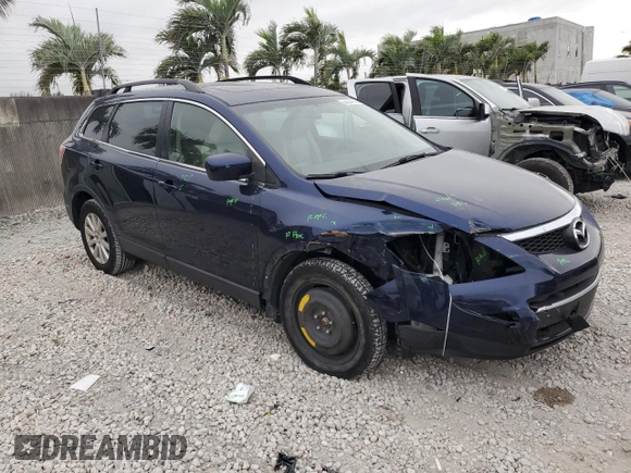 2008 Mazda CX-9 Grand Touring with VIN JM3TB28A980159005, listed as a Copart auction lot 88554175 with 121,479 mi miles and Salvage Title. Bid and sale history available at carsss.com. Image 4.