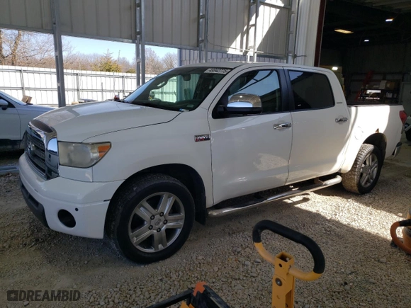 2008 Toyota Tundra 4WD Truck LTD with VIN 5TFDV58168X051096, listed as a Copart auction lot 48042775 with 255,458 mi miles and Clean Title. Bid and sale history available at carsss.com. Image 1.
