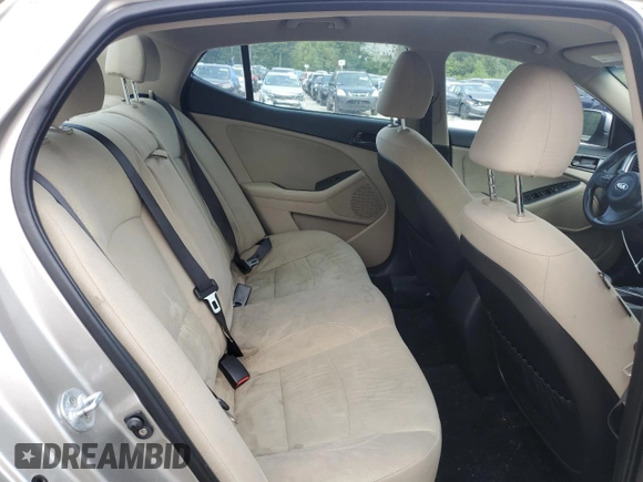 2015 Kia Optima LX with VIN KNAGM4A7XF5583532, listed as a Copart auction lot 60408125 with 108,622 mi miles and Clean title. Bid and sale history available at DreamBid. Image 10.