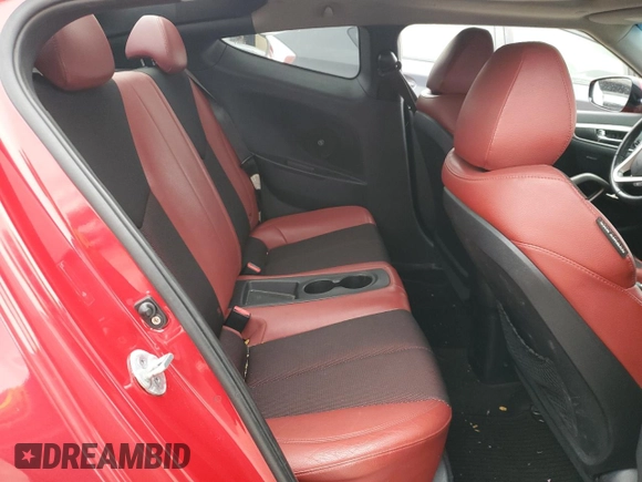 2012 Hyundai Veloster w/Gray Int with VIN KMHTC6AD8CU052347, listed as a Copart auction lot 84265094 with 135,064 mi miles and Clean title. Bid and sale history available at DreamBid. Image 10.