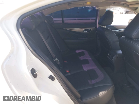 2018 Infiniti Q50 Luxe with VIN JN1EV7APXJM357078, listed as a IAAI auction lot 42316830 with 48,071 mi miles and . Bid and sale history available at DreamBid. Image 8.