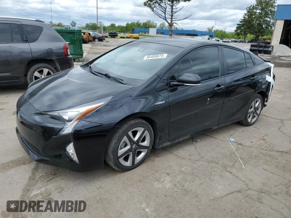 2016 Toyota Prius Four z VIN JTDKARFU4G3518299, wystawiony jako Copart lot #58409975 z przebiegiem 138 232 mil mil oraz Czysty tytuł • Clean title. Historia ofert i sprzedaży dostępna na DreamBid. Obrazek 1.
