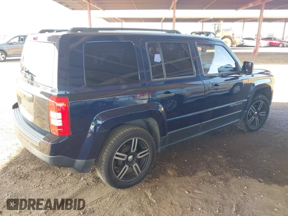 2014 Jeep Patriot Sport with VIN 1C4NJPBB5ED917025, listed as a IAAI auction lot 42534361 with 223,374 mi miles and . Bid and sale history available at DreamBid. Image 4.