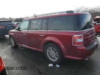 2016 Ford Flex SEL with VIN 2FMHK6C86GBA11798, listed as a Copart auction lot 43787695 with 128,553 mi miles and Salvage Title. Bid and sale history available at carsss.com. Image 2.