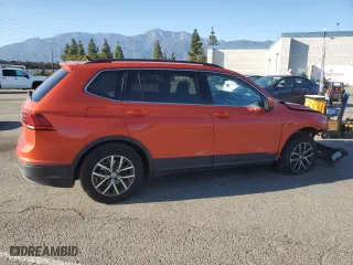 2019 Volkswagen Tiguan SE with VIN 3VV3B7AX4KM098849, listed as a Copart auction lot 47204755 with 45,122 mi miles and Salvage Title. Bid and sale history available at carsss.com. Image 3.