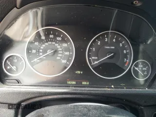 2015 BMW 3 Series 328i with VIN WBA3A5G51FNS88757, listed as a Copart auction lot 57448475 with 183,586 mi miles and Clean title. Bid and sale history available at DreamBid. Image 9.