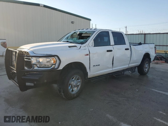 2019 Ram 2500 Tradesman with VIN 3C6UR5HJ4KG598892, listed as a Copart auction lot 72226384 with 75,723 mi miles and Salvage title. Bid and sale history available at DreamBid. Image 1.