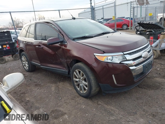 2012 Ford Edge Limited with VIN 2FMDK3KC0CBA57768, listed as a IAAI auction lot 41822586 with 78,349 mi miles. Bid and sale history available at carsss.com. Image 1.