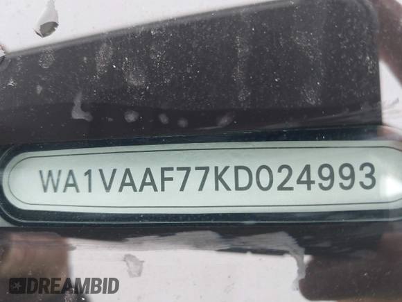 2019 Audi Q7 Prestige z VIN WA1VAAF77KD024993, wystawiony jako IAAI lot #41517140 z przebiegiem 91 074 mil mil oraz . Historia ofert i sprzedaży dostępna na DreamBid. Obrazek 18.
