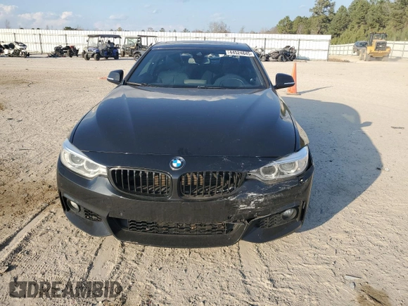 2017 BMW 4 Series 440i with VIN WBA4P1C55HK522422, listed as a Copart auction lot 44524845 with 94,145 mi miles and Salvage Title. Bid and sale history available at carsss.com. Image 5.