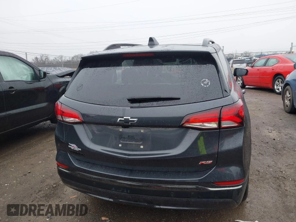 2023 Chevrolet Equinox RS with VIN 3GNAXMEG4PS115675, listed as a IAAI auction lot 41564782 with 34,848 mi miles. Bid and sale history available at carsss.com. Image 16.