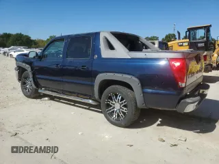 2005 Chevrolet Avalanche Z71 with VIN 3GNEK12ZX5G230267, listed as a Copart auction lot 74607694 with Not Provided miles and Salvage Title. Bid and sale history available at DreamBid. Image 2.