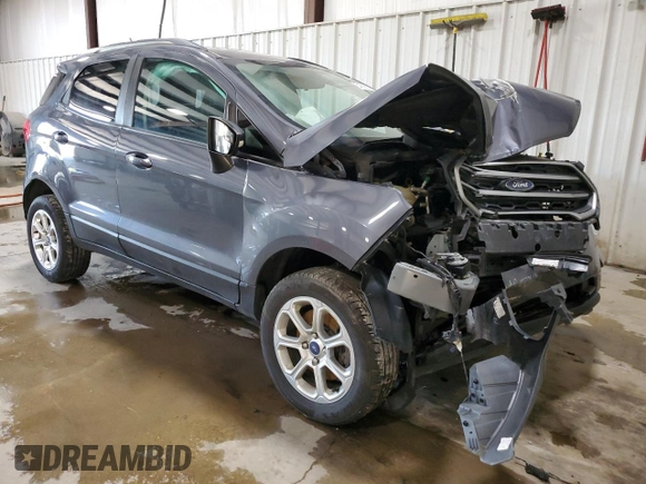 2019 Ford EcoSport SE with VIN MAJ6S3GL6KC277863, listed as a Copart auction lot 54396745 with 67,876 mi miles and Salvage Title. Bid and sale history available at carsss.com. Image 4.