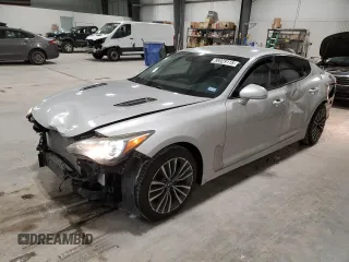 2018 Kia Stinger with VIN KNAE15LA9J6011899, listed as a Copart auction lot 88929115 with 95,311 mi miles and Salvage Title. Bid and sale history available at DreamBid. Image 1.