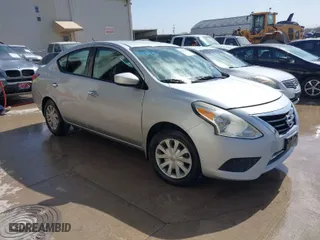 2015 Nissan Versa S Plus with VIN 3N1CN7AP8FL949409, listed as a IAAI auction lot 41745986 with NaN miles. Bid and sale history available at carsss.com. Image 1.