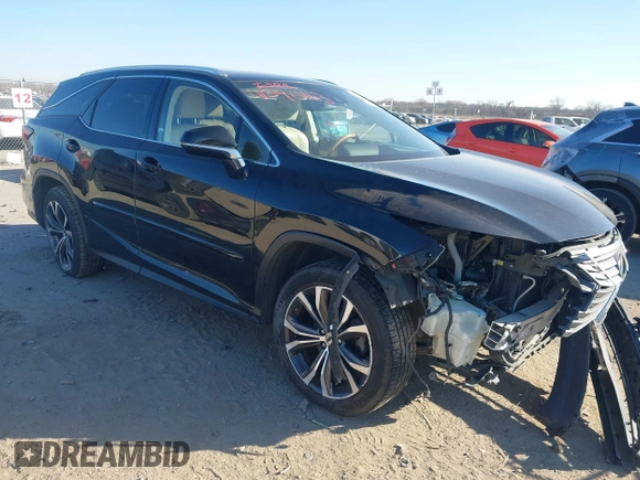2018 Lexus RX with VIN JTJGZKCA2J2000671, listed as a IAAI auction lot 41390163 with 60,491 mi miles. Bid and sale history available at carsss.com. Image 1.