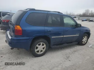 2006 GMC Envoy SLE with VIN 1GKDT13S662261761, listed as a Copart auction lot 43813415 with 206,745 mi miles and Clean Title. Bid and sale history available at carsss.com. Image 3.