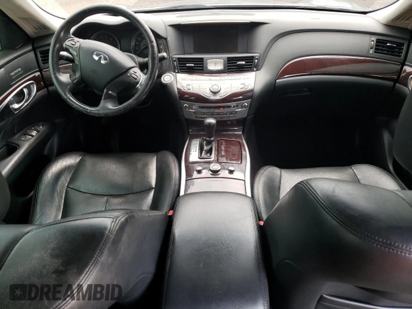 2011 Infiniti M37 with VIN JN1BY1AR1BM370358, listed as a Copart auction lot 54007994 with 0 mi miles and Salvage Title. Bid and sale history available at carsss.com. Image 8.