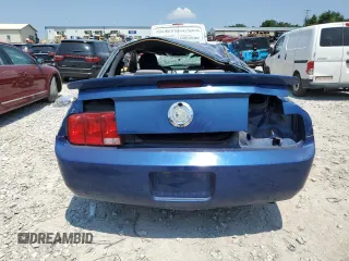 2007 Ford Mustang Deluxe with VIN 1ZVFT80N475229920, listed as a Copart auction lot 62082225 with 169,130 mi miles and Salvage title. Bid and sale history available at DreamBid. Image 6.
