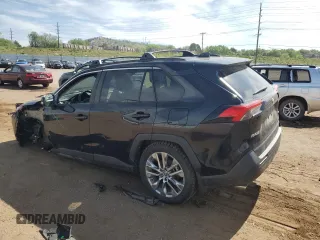 2022 Toyota RAV4 XLE Premium with VIN 2T3C1RFV2NC206720, listed as a Copart auction lot 56006435 with 40,537 mi miles and Salvage title. Bid and sale history available at DreamBid. Image 2.