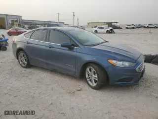 2018 Ford Fusion Hybrid SE with VIN 3FA6P0LU1JR152090, listed as a Copart auction lot 47883285 with 102,565 mi miles and Salvage Title. Bid and sale history available at carsss.com. Image 4.