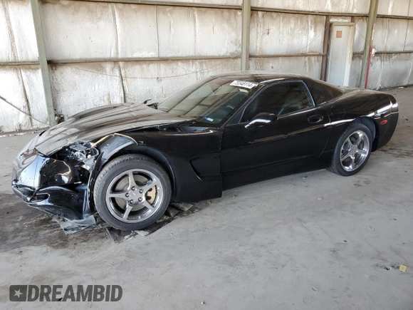 2002 Chevrolet Corvette with VIN 1G1YY22G725125125, listed as a Copart auction lot 73348114 with 94,048 mi miles and Salvage Title. Bid and sale history available at carsss.com. Image 1.
