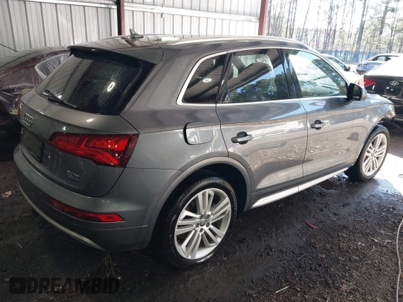 2018 Audi Q5 Prestige with VIN WA1CNAFY0J2023988, listed as a IAAI auction lot 41864266 with 39,298 mi miles. Bid and sale history available at carsss.com. Image 4.