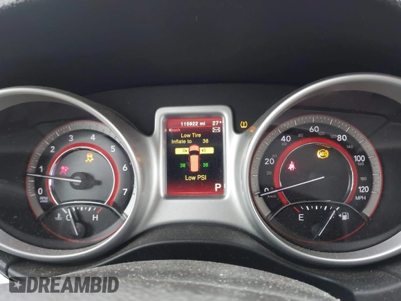 2019 Dodge Journey SE Value with VIN 3C4PDCAB7KT864585, listed as a IAAI auction lot 41546267 with 115,922 mi miles and . Bid and sale history available at DreamBid. Image 7.