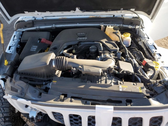 2021 Jeep Gladiator Sport S с VIN 1C6HJTAG3ML508147, выставлен на аукционе Copart как лот 48137855 с пробегом 43 407 миль миль и Списание • Salvage title. История ставок и продаж доступна на DreamBid. Изображение 12.