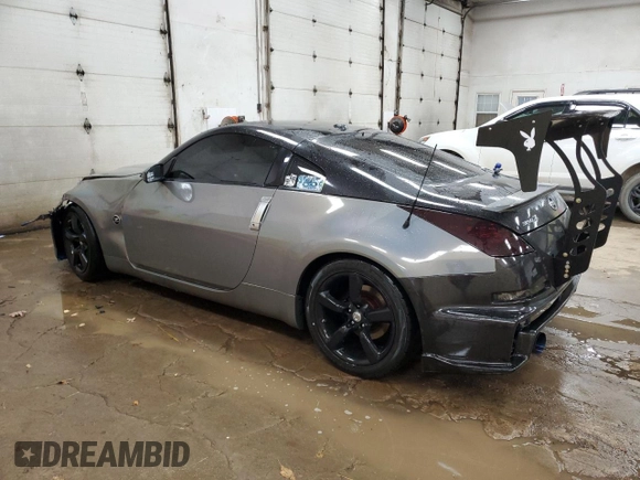 2007 Nissan 350Z with VIN JN1BZ34D37M501595, listed as a Copart auction lot 78145144 with 89,012 mi miles and Clean Title. Bid and sale history available at DreamBid. Image 2.