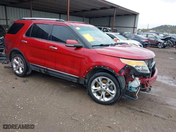 2015 Ford Explorer Limited with VIN 1FM5K8F83FGA05376, listed as a IAAI auction lot 41884702 with 271,673 mi miles. Bid and sale history available at carsss.com. Image 1.