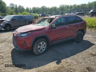 2021 Toyota RAV4 LE with VIN 2T3F1RFV3MW239719, listed as a Copart auction lot 59672835 with Not provided miles and Salvage title. Bid and sale history available at DreamBid. Image 1.